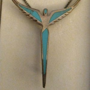 Lavaggi Angels of Reconciliation Pendant - Pin with chain 925